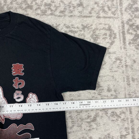 One Piece Anime T-Shirt Cotton Ripple Junction Luffy Print Shirt Size Small - Picture 5 of 6